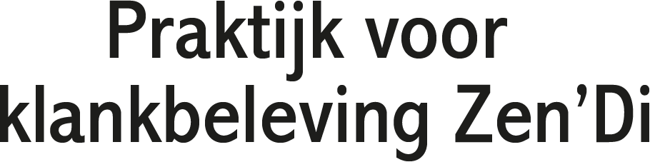 logo Praktijk voor klankbeleving Zen Di
